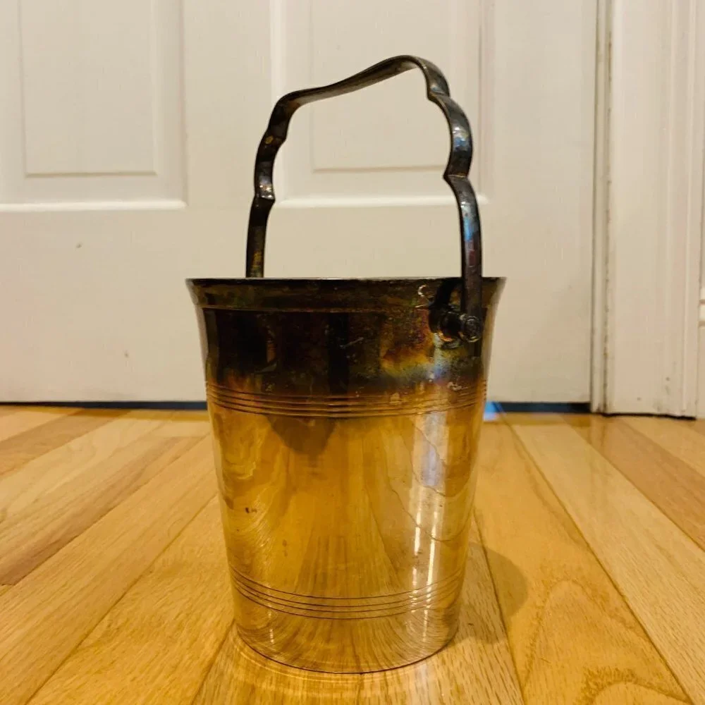 Vintage Lappas Silverplate Ice Bucket Small